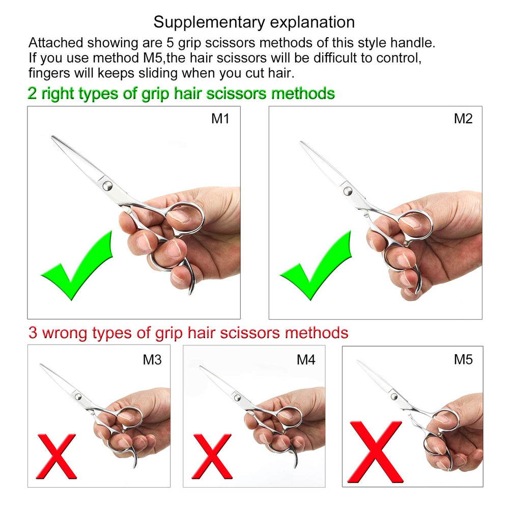 KINSARO durable screw design maintains blade alignment during use.