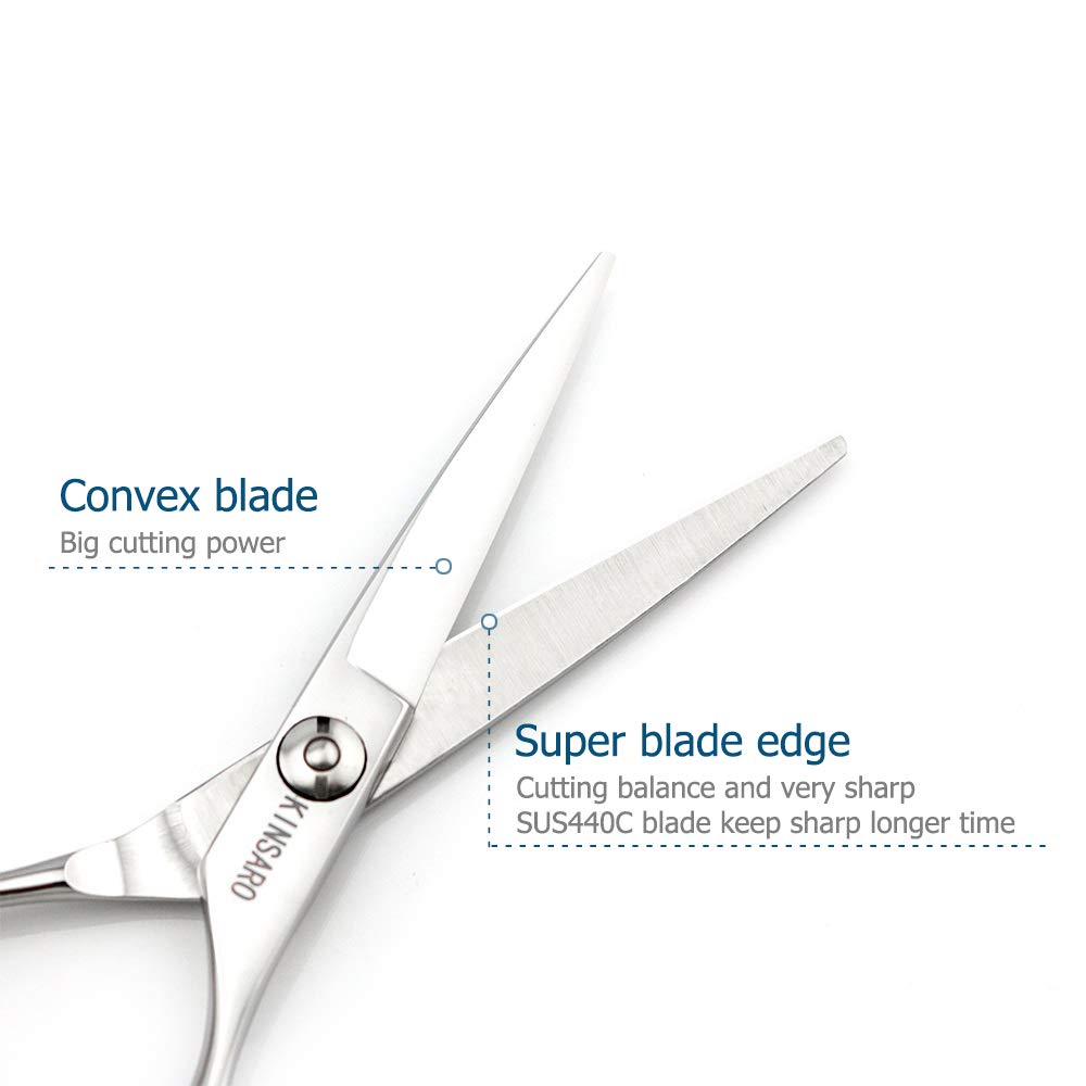 KINSARO professional salon-ready scissors delivering balance and control.