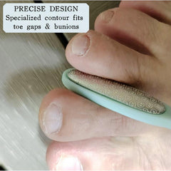 KINTEGOOD compact design mini foot file fits around bunions for easy care.