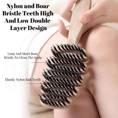 KINTEGOOD curved-design brush emphasizing root lift and contour.