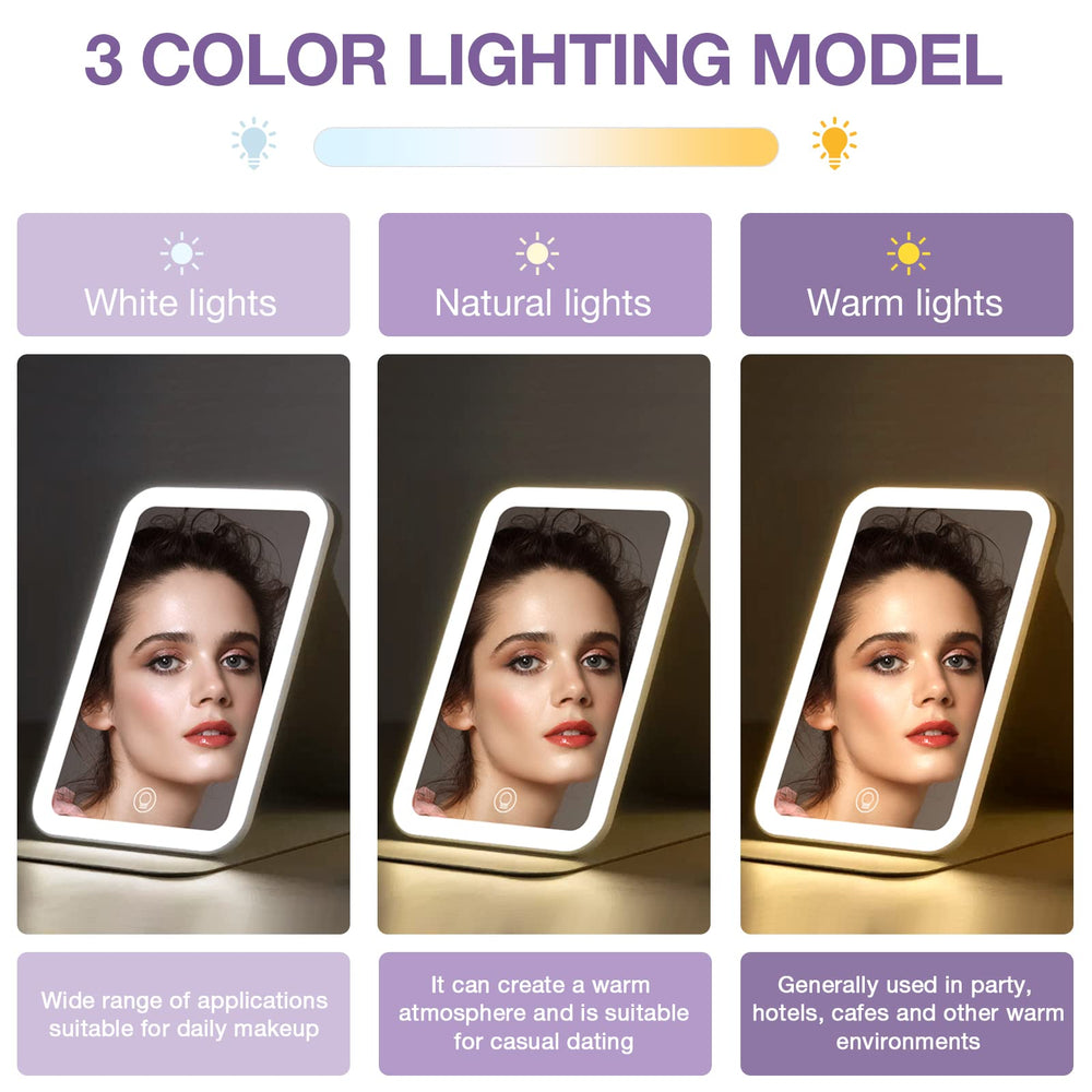 Kintion mirror with 360-degree rotation for versatile orientation.