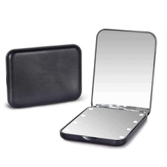 Kintion Pocket Mirror, 2-sided compact design for precise makeup viewing on the go