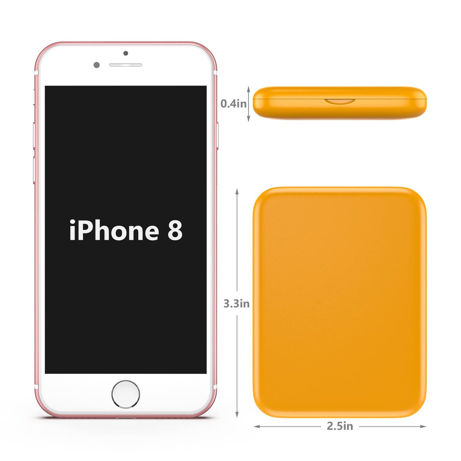 Compact folding design fits easily in a purse or pocket.