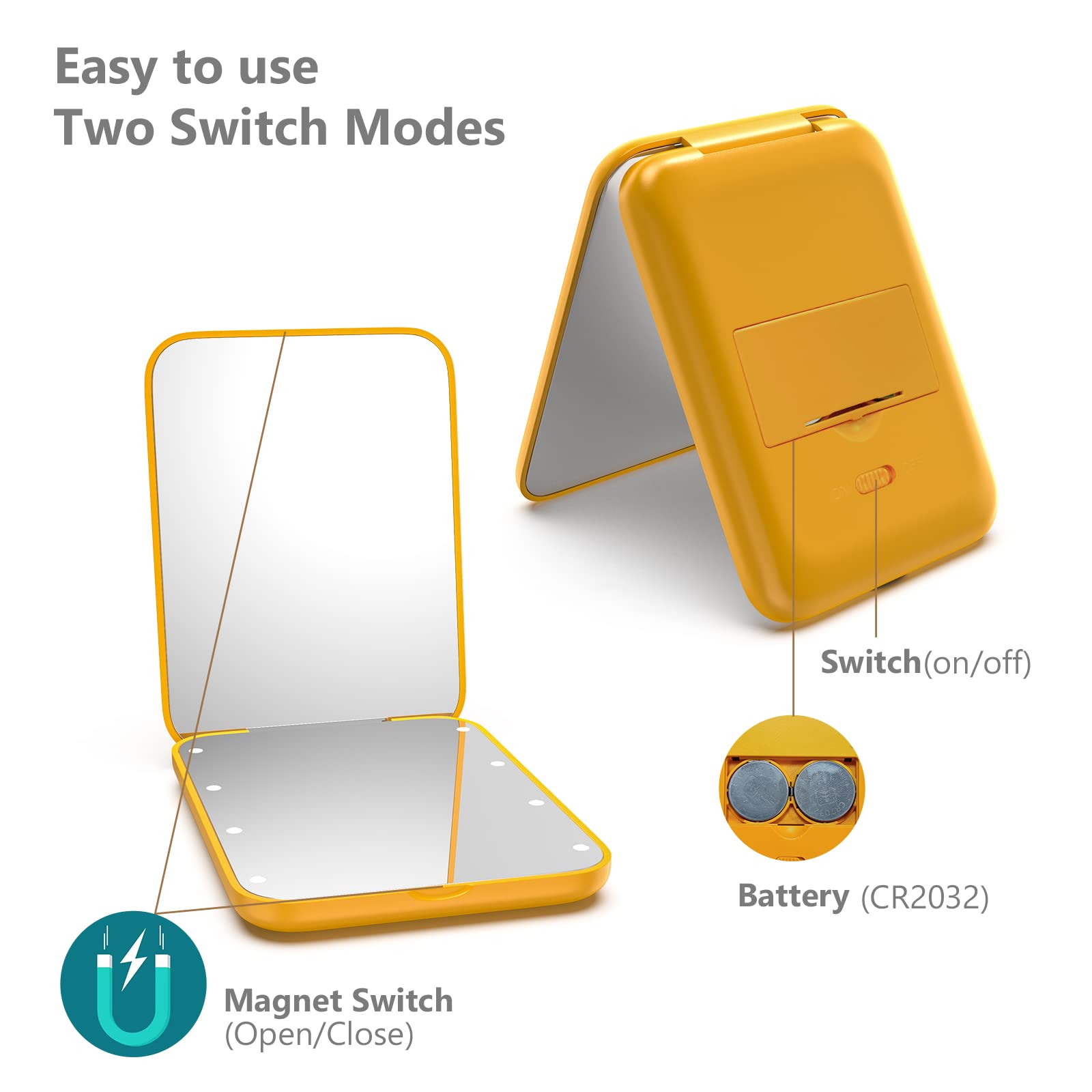 Handheld use for quick touchups during travel or out-and-about.