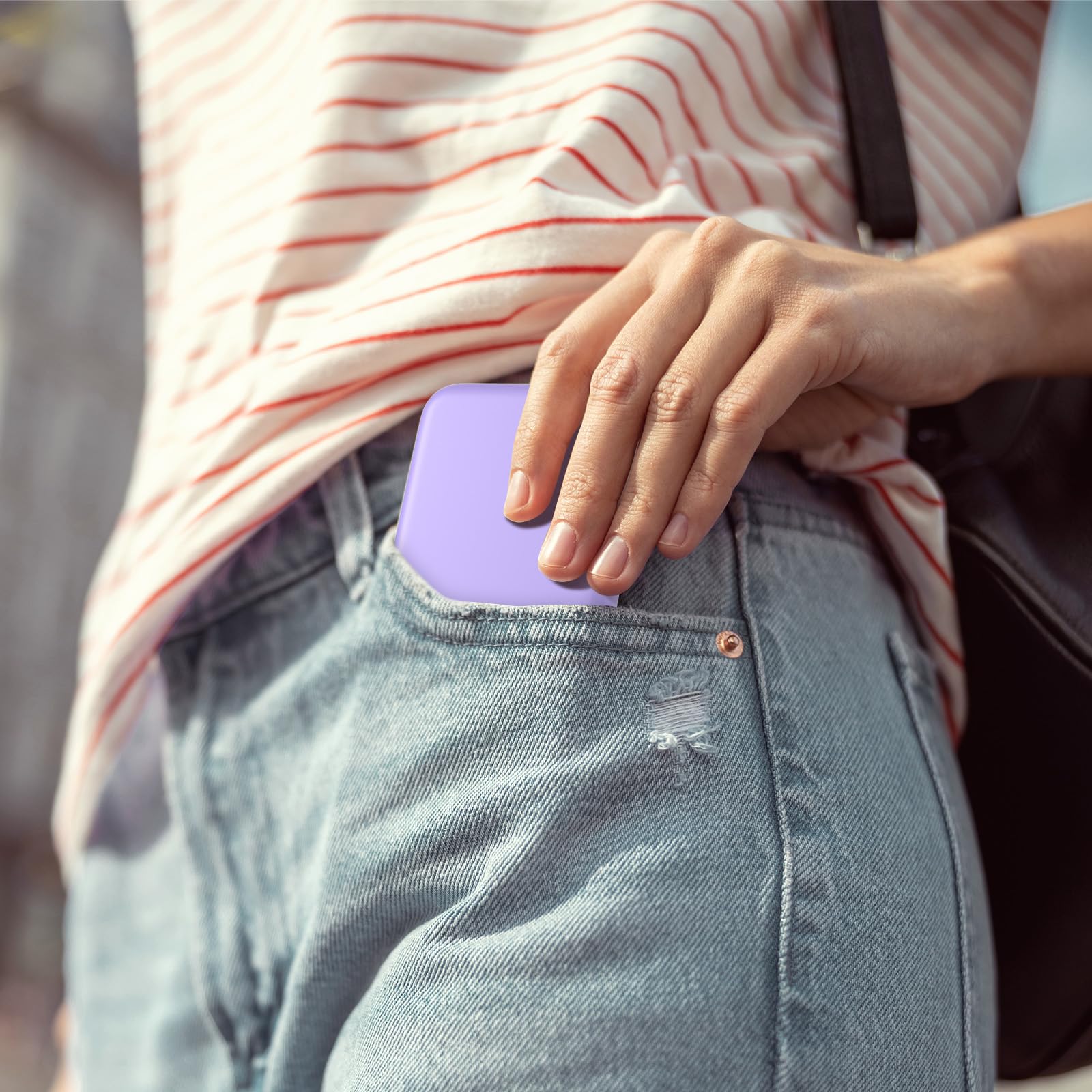 Kintion Pocket Mirror LED light helps true colors in any lighting