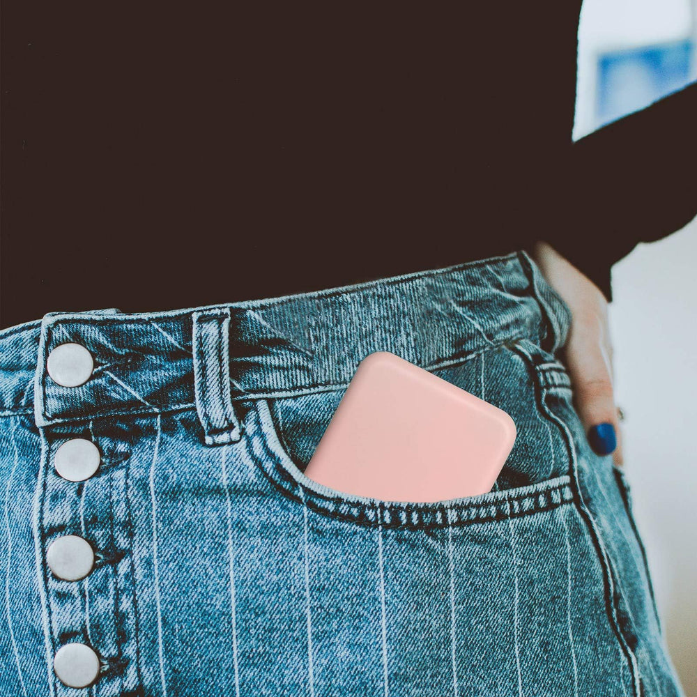 Kintion pocket mirror two-sided design supports full-face and detail checks.