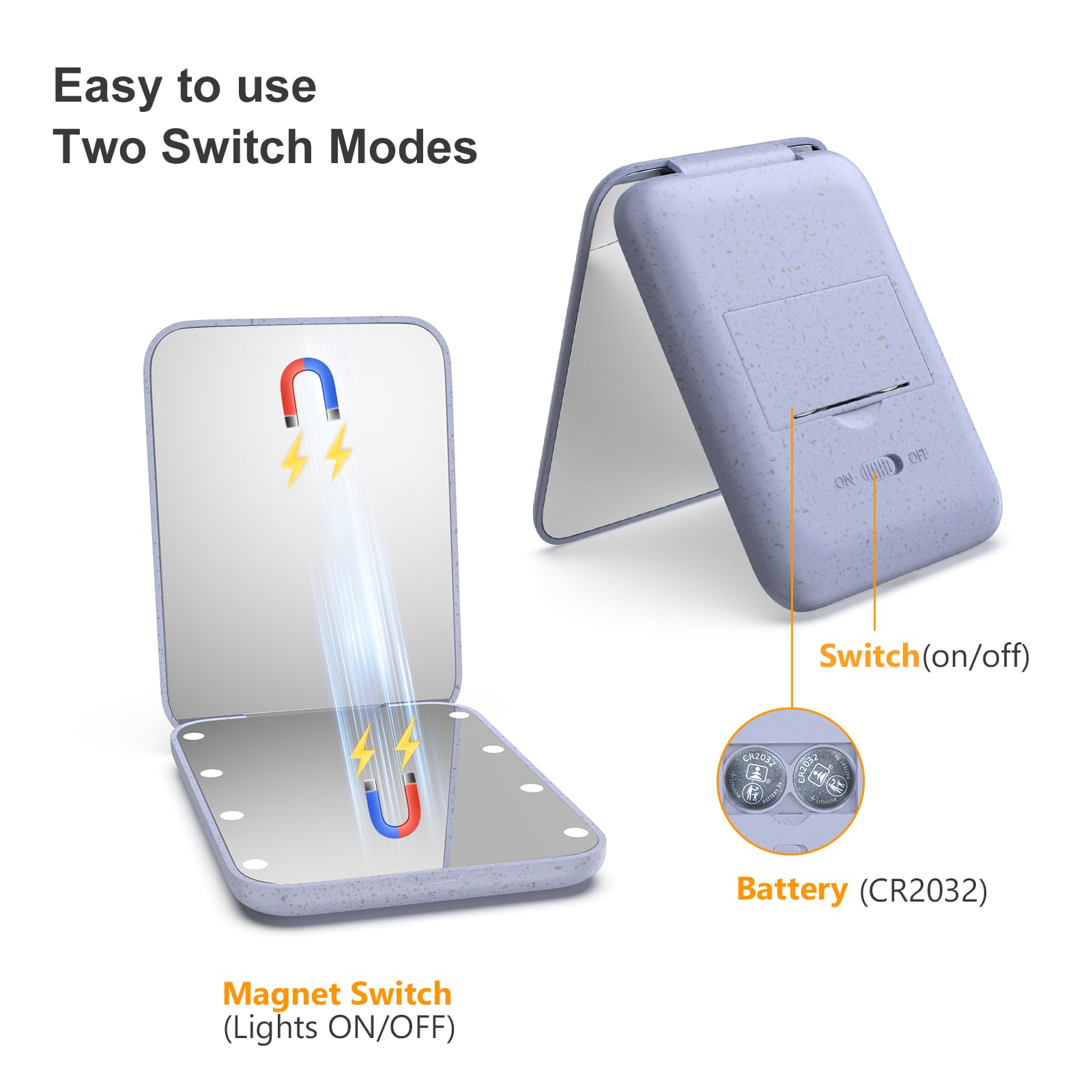 Kintion soft light and three color temperatures aid shade assessment.
