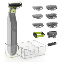 KIONCARE Guards Kit Plus with six guide combs for precise beard and body grooming