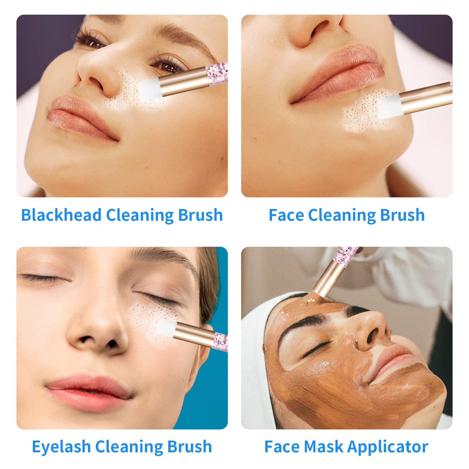Kirecoo nose pore brush targets nose cleansing and makeup residue