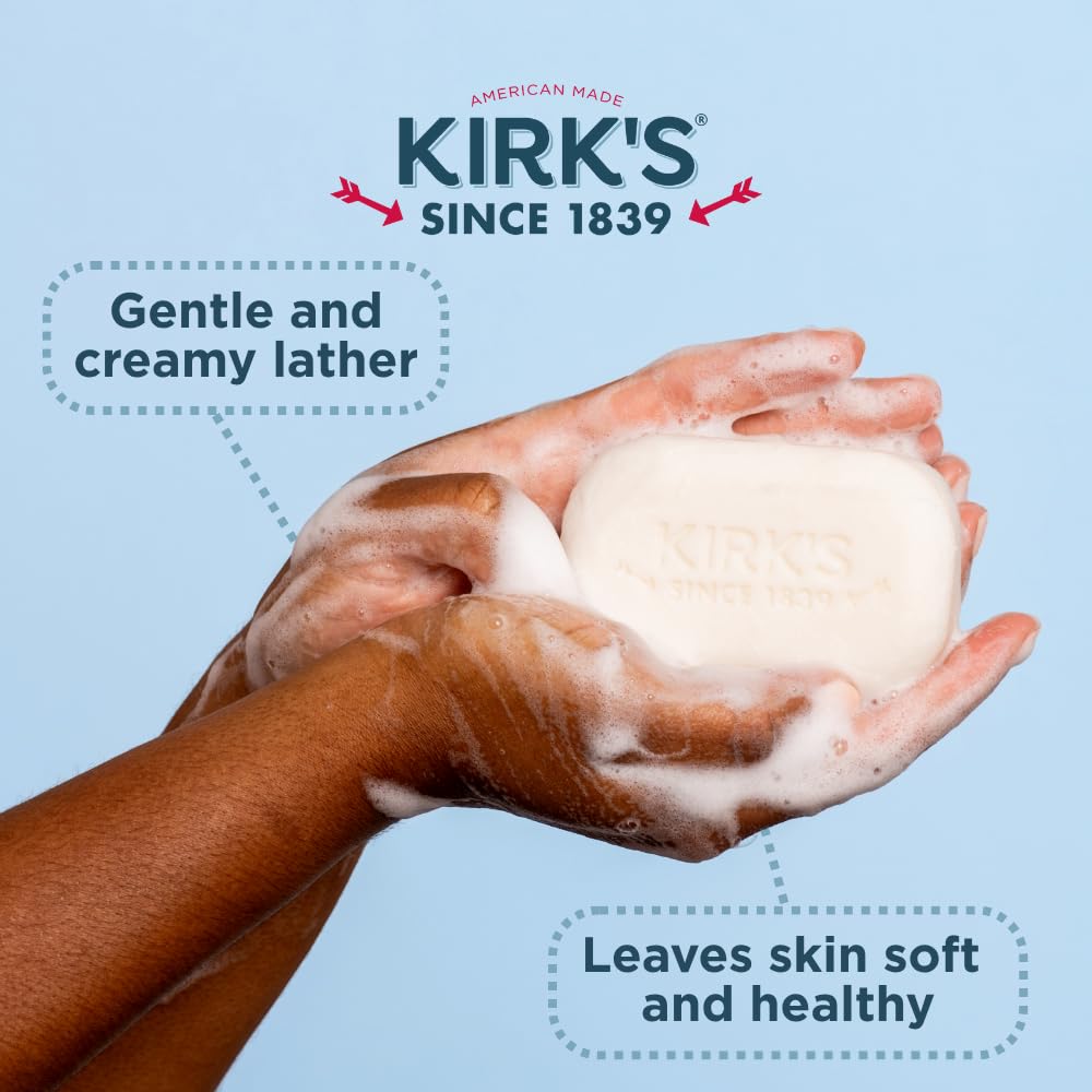 Kirk’s Jabón de Castilla para toda la familia: uso diario