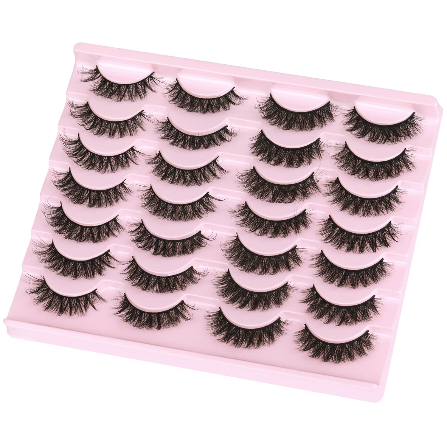 Kiromiro 5D cross-eyed lashes deliver bold yet lightweight volume.