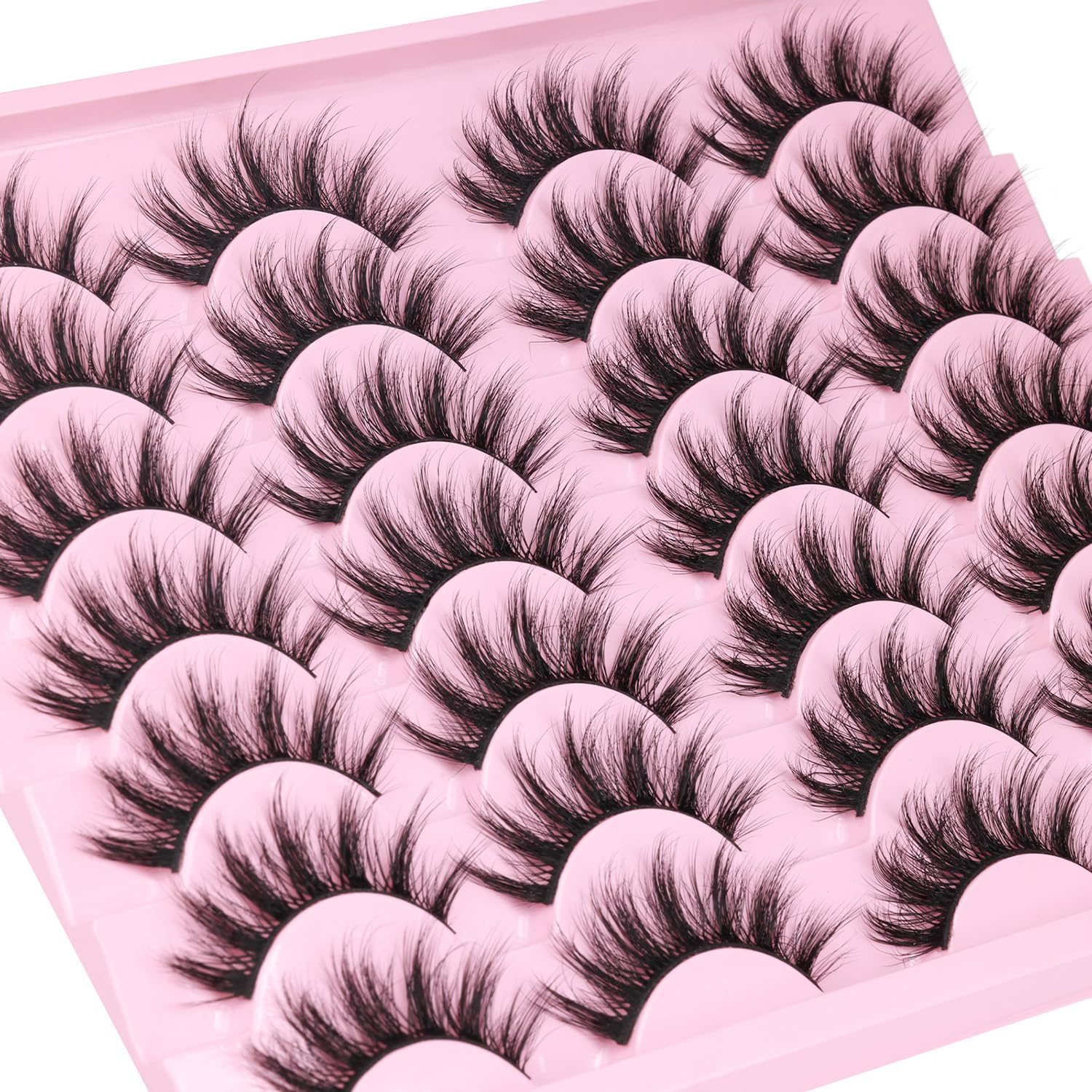 Kiromiro 6D volume lashes offer full, fluffy texture for day-to-night versatility.