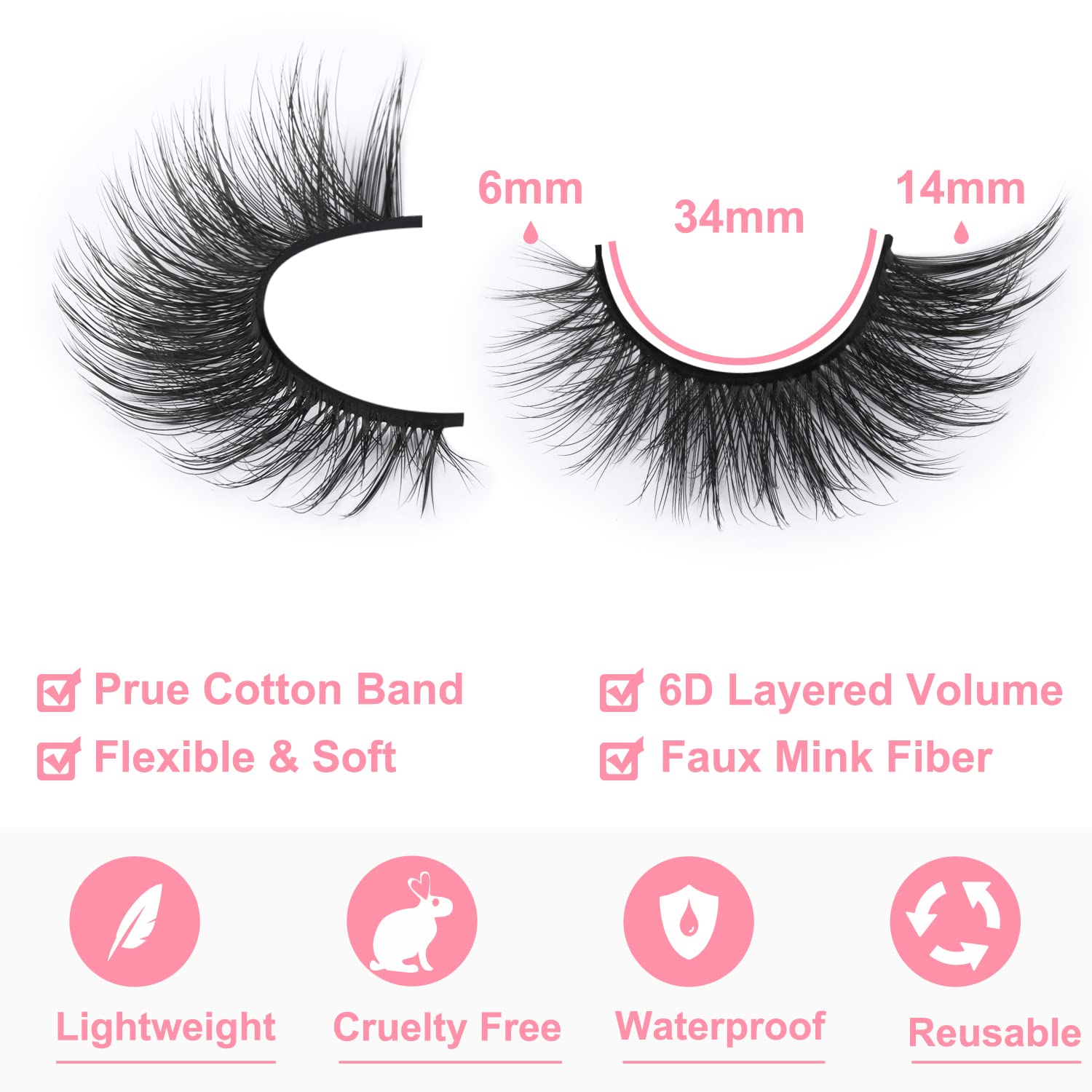 Kiromiro cat-eye wispy 14mm lashes creates subtle drama for evening looks.