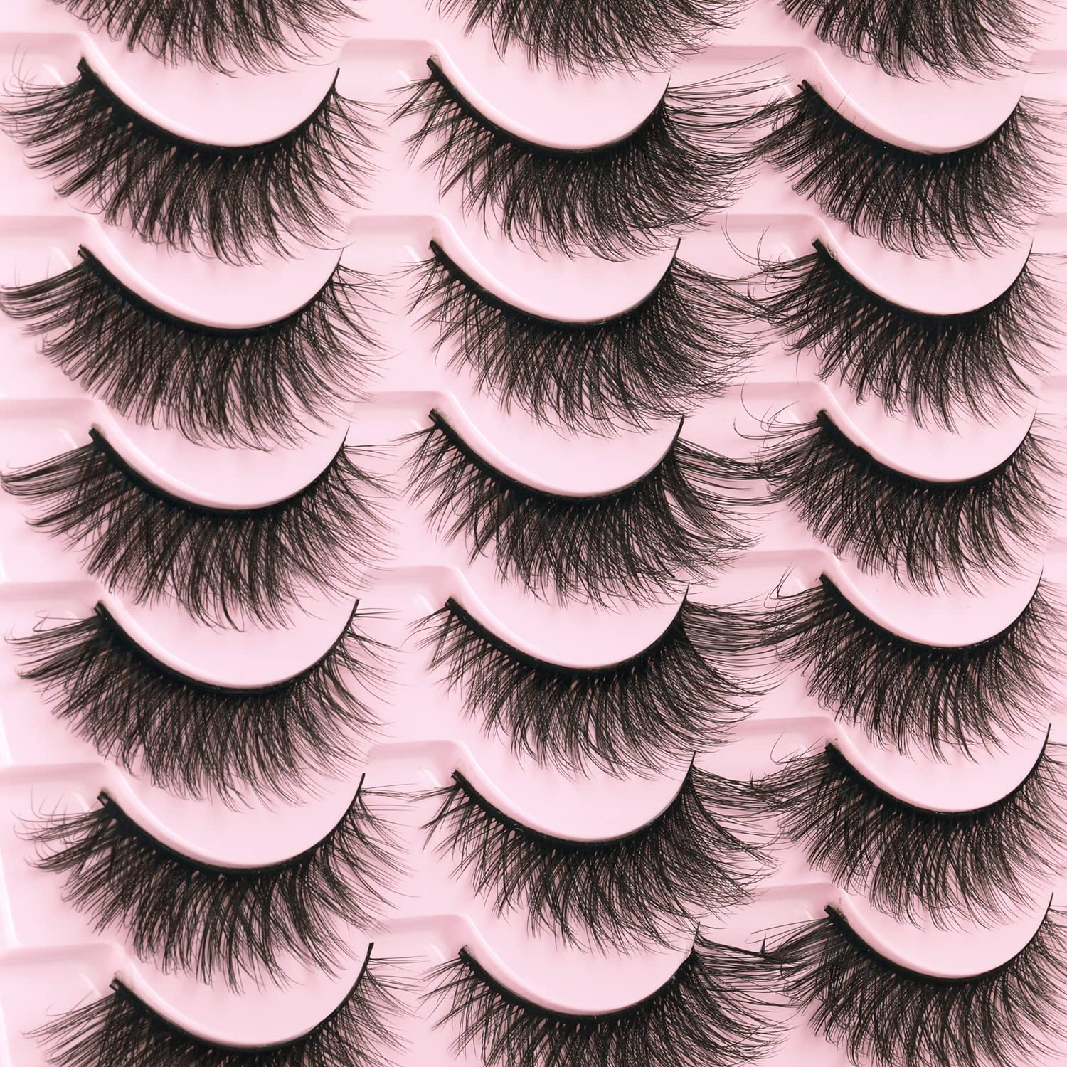 Kiromiro faux mink lashes with cotton band for comfortable all-day wear.