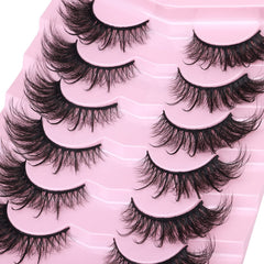 Kiromiro Fox Eye 20mm Lashes ideal for dramatic cat-eye silhouettes.