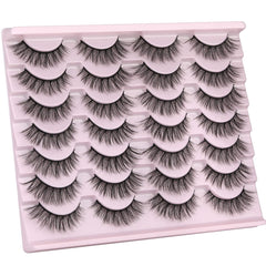 Kiromiro handcrafted 3D layers cat-eye lashes for glamorous definition.