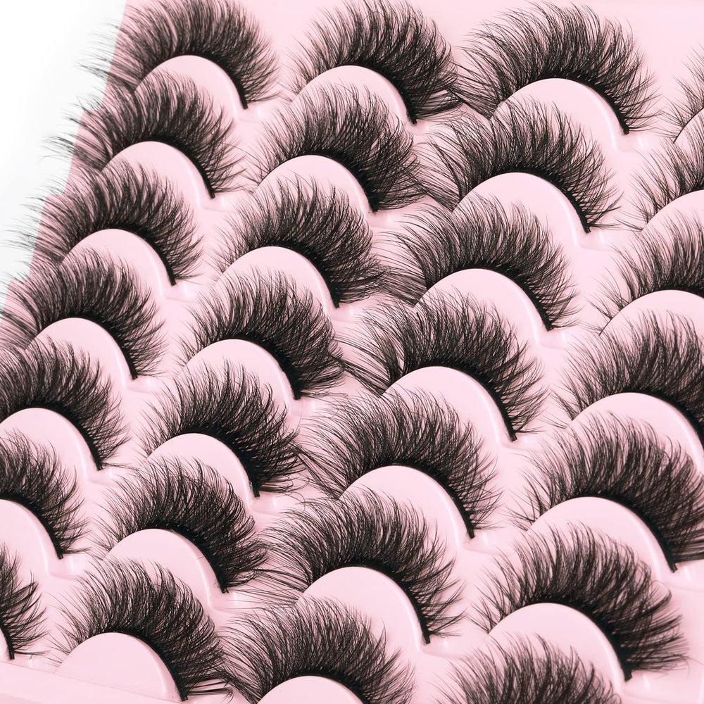 Kiromiro hypoallergenic faux mink fiber lashes for sensitive eyes.