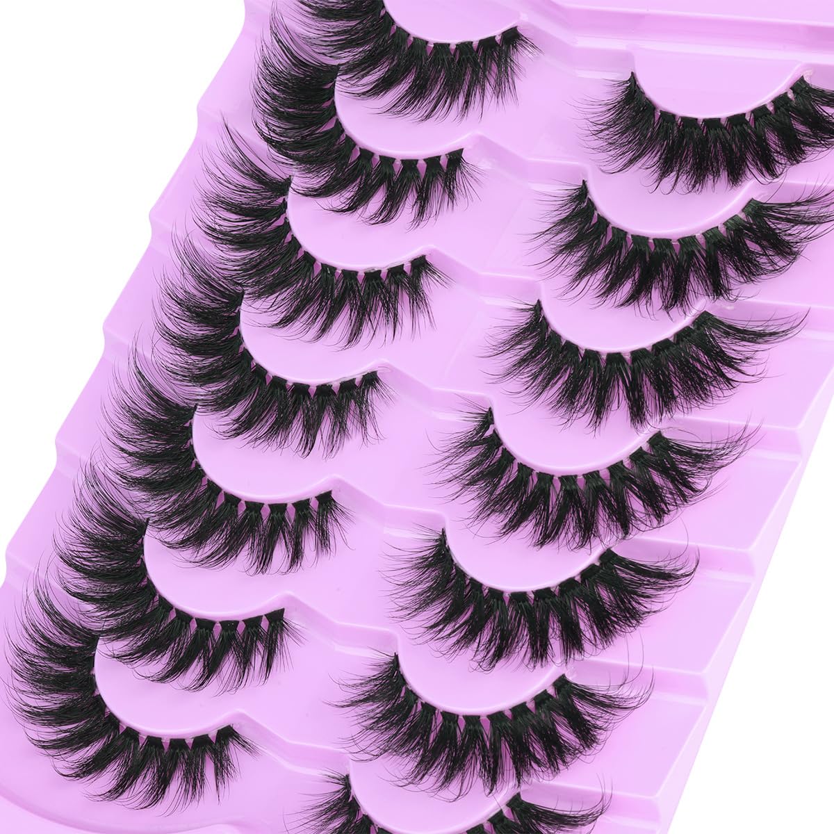 Kiromiro easy-application clear band lashes save time