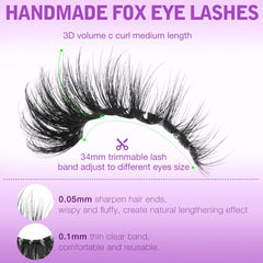 Kiromiro strip lashes with soft band fit many eye shapes
