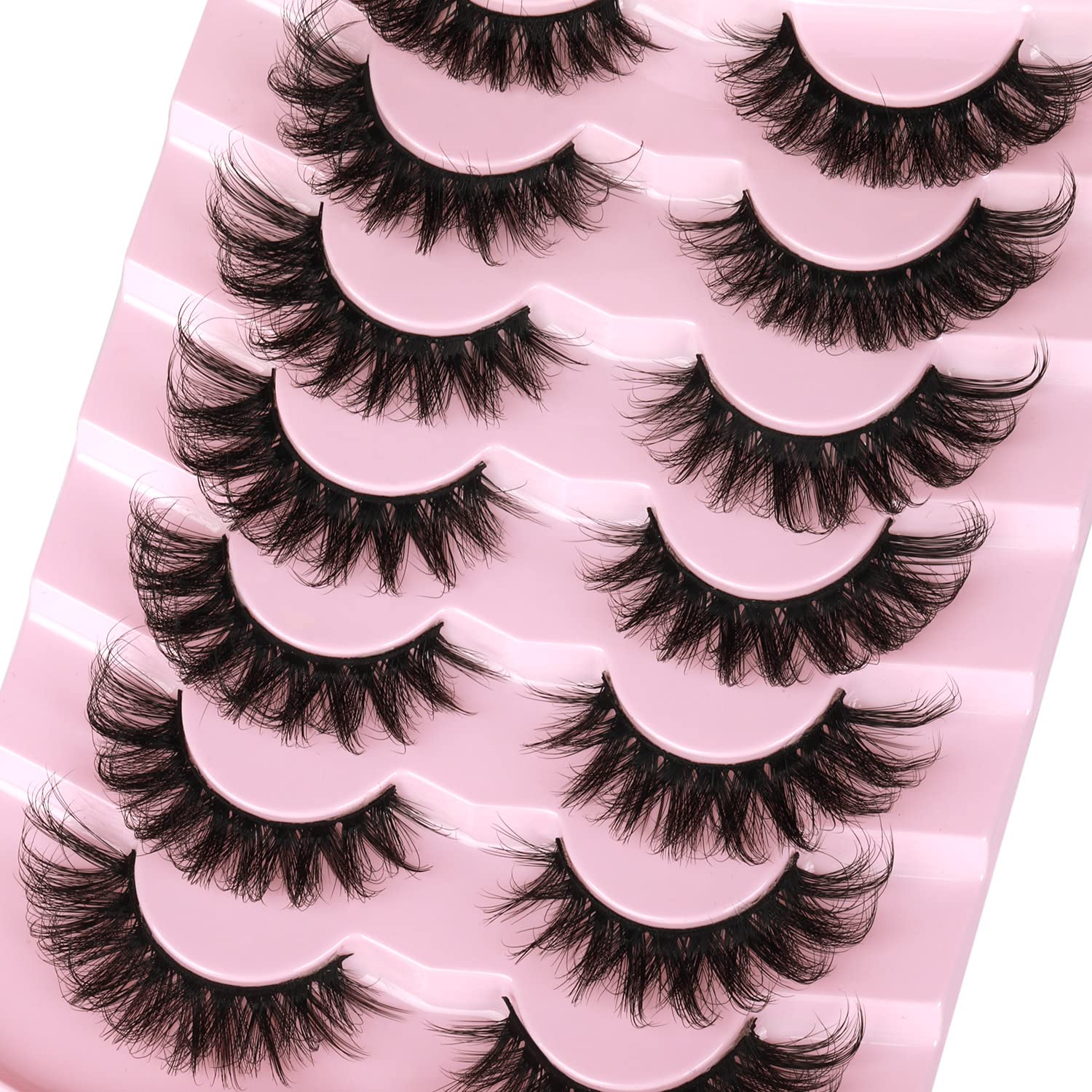 Kiromiro Mink Lashes Fluffy 6D soft band for comfortable wear