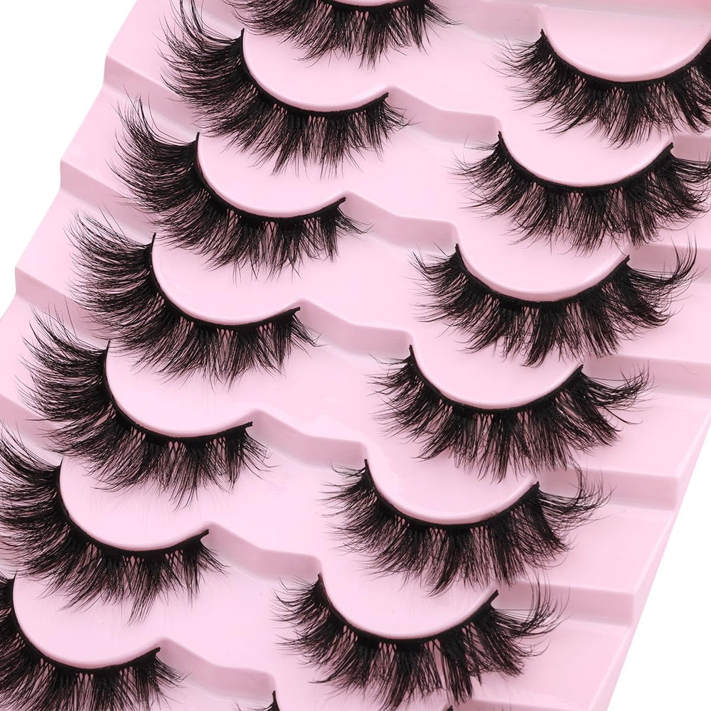 Kiromiro Mink Lashes handmade faux mink fiber for durable volume