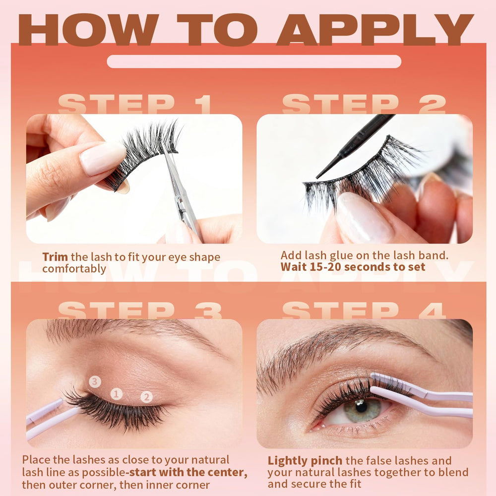 Kiromiro lash pack 7 pairs for versatile looks across occasions.