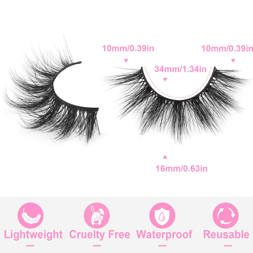 Kiromiro lashes with a soft cotton band stay comfortable and gentle on natural lashes.