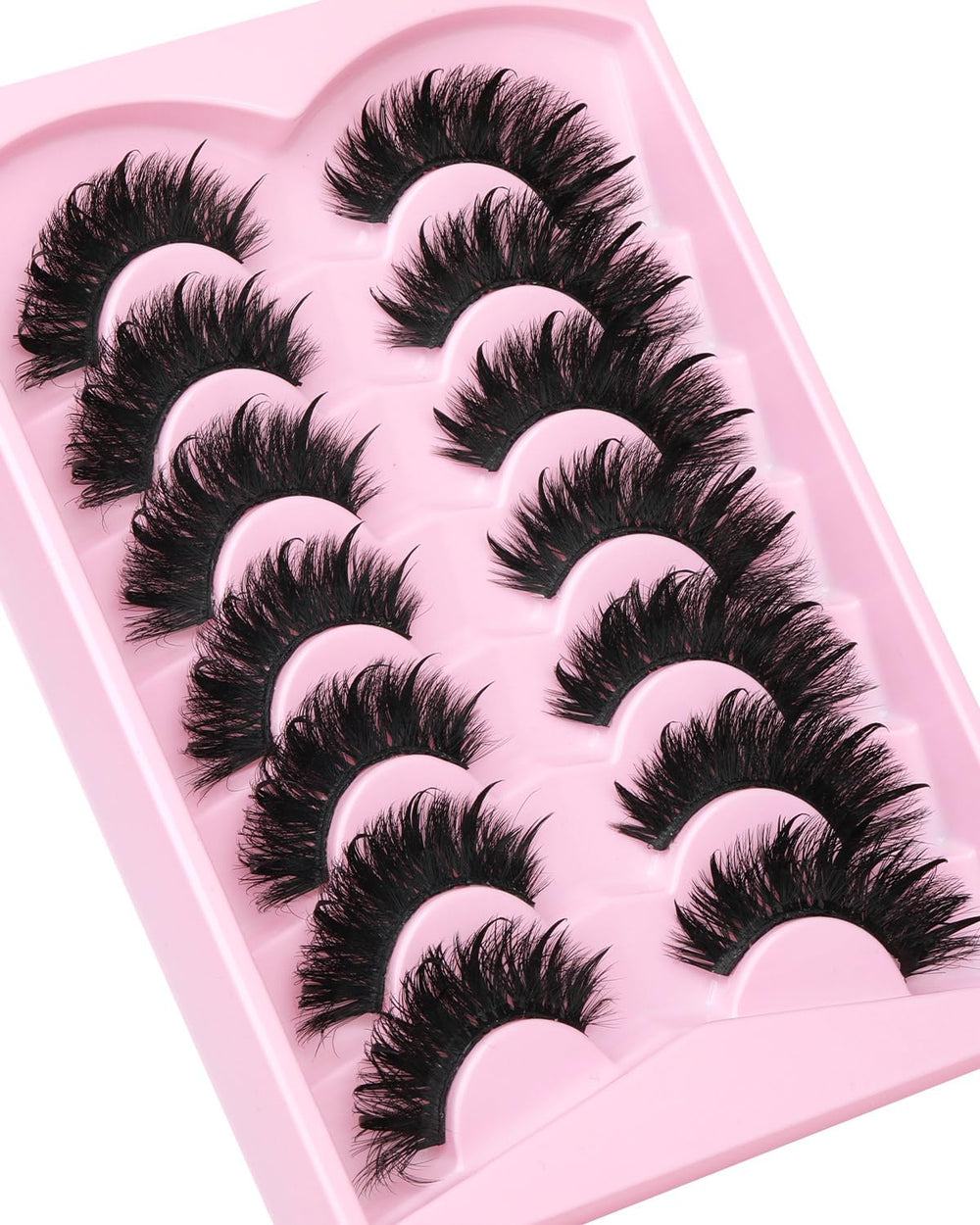 Kiromiro spikes detail faux mink lashes for standout evenings.