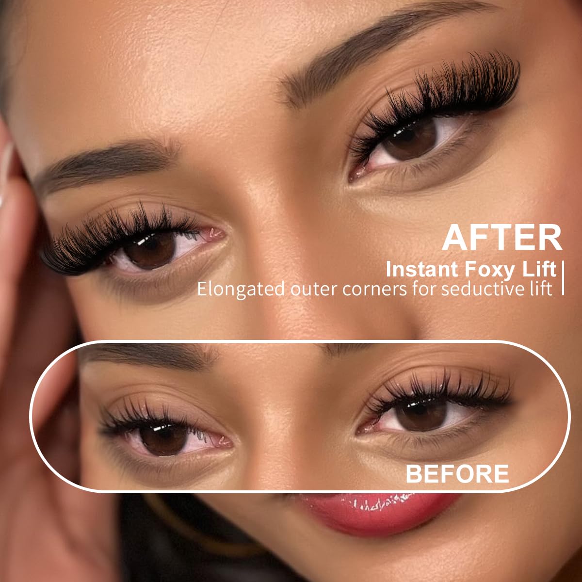 Kiromiro Wispy Faux Mink Lashes with soft band for comfortable wear