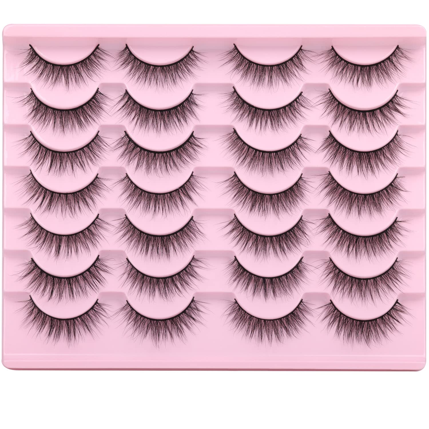 Kiromiro Wispy Lashes 12mm close-up for daily wear