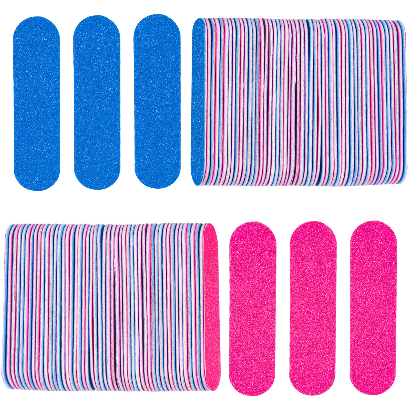 KISEER bulk disposable nail files for hygienic single-use filing