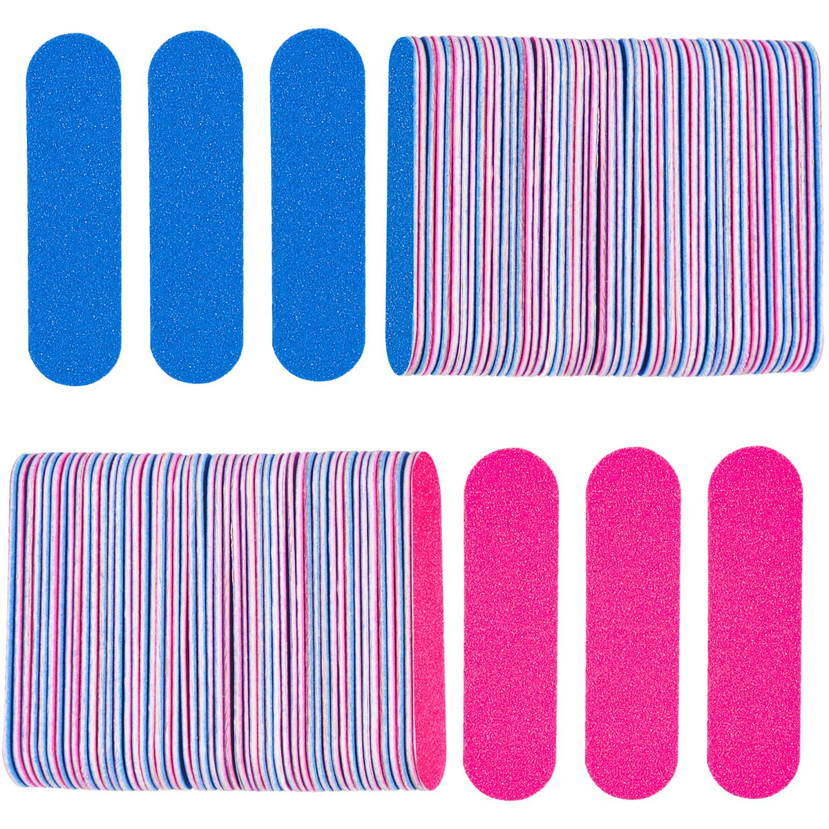 KISEER bulk disposable nail files for hygienic single-use filing