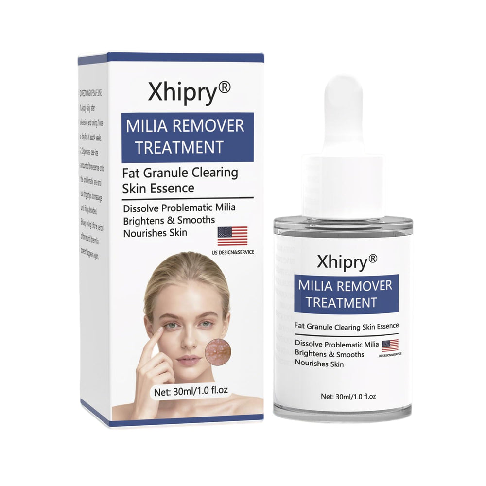 Kisinly Milia Remover, bote 30 ml, uso diario suave para piel sensible