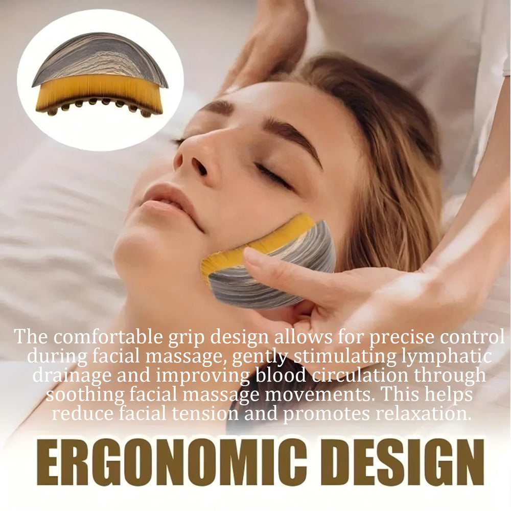 Kismiger facial massage setup highlighting ergonomic design for comfortable use.
