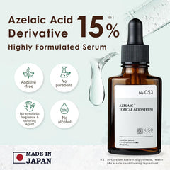 KisoCare Niacinamide Essence Dropper promotes balanced moisture and oil for firmer skin.