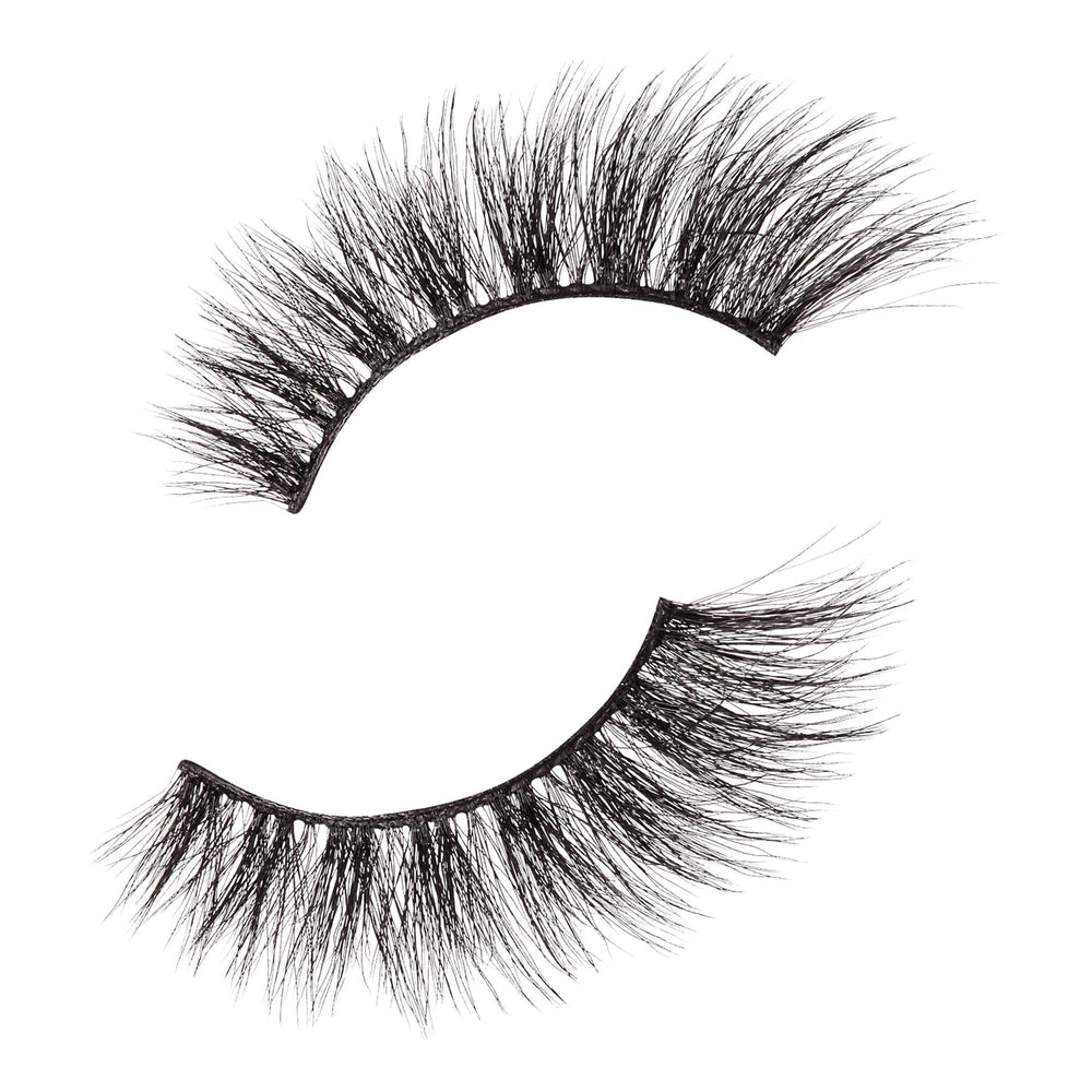 Kiss lashes compatible with adhesive for a strong, clean bond.