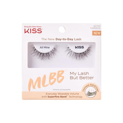KISS All Mine 10mm lashes for a natural daily boost.