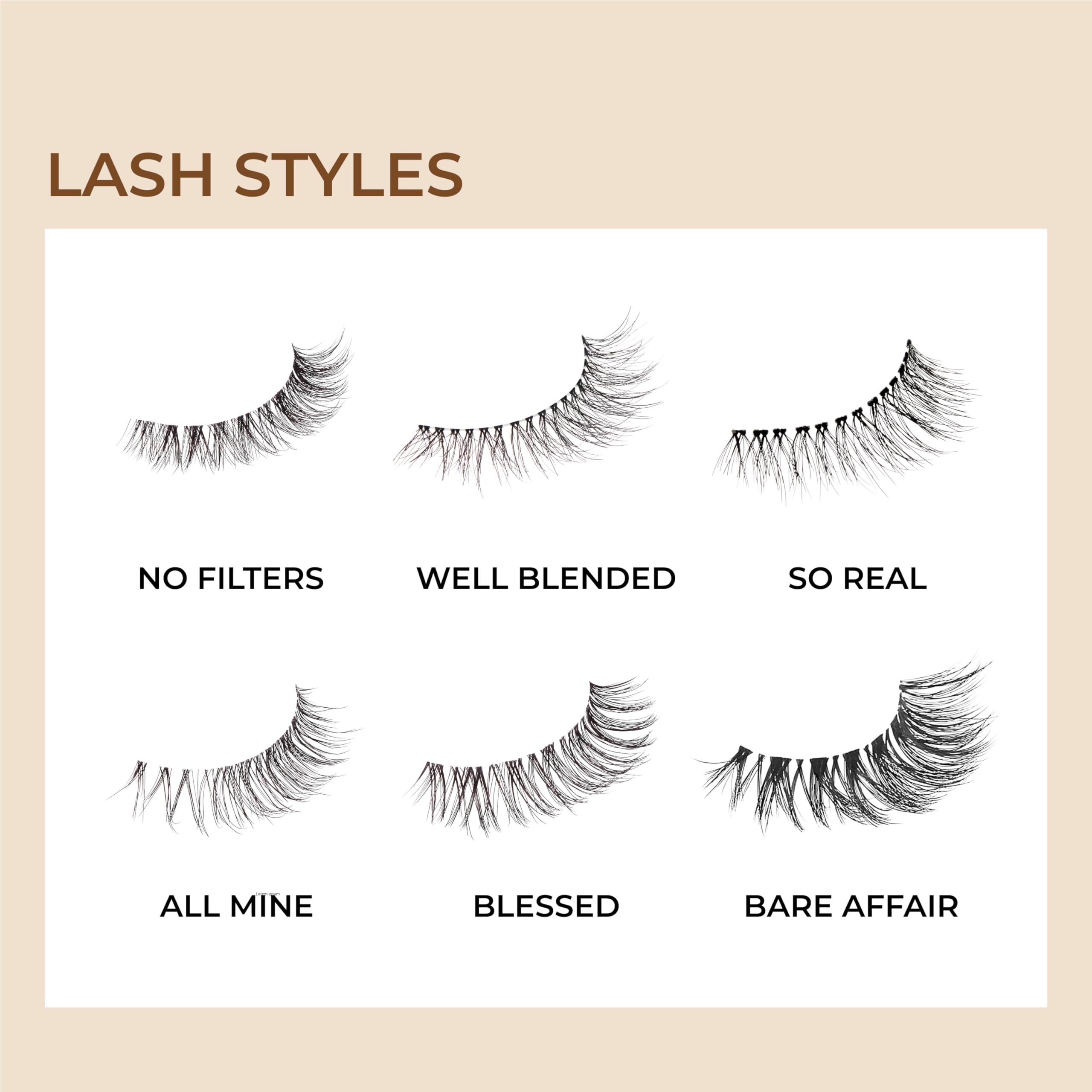 KISS Bare Affair worn on eye demonstrates seamless, invisible band.