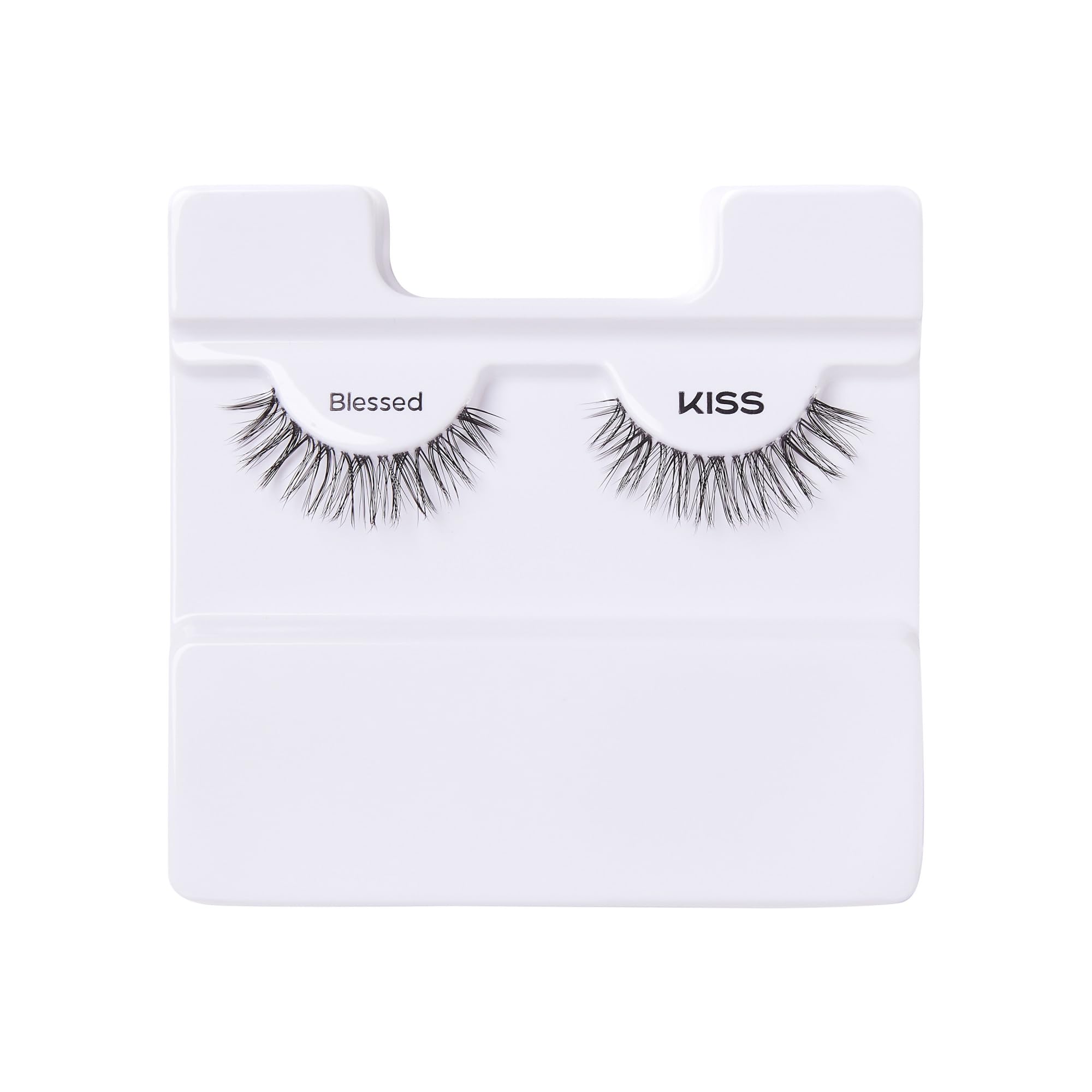KISS Blessed 12mm lashes are reusable with proper care
