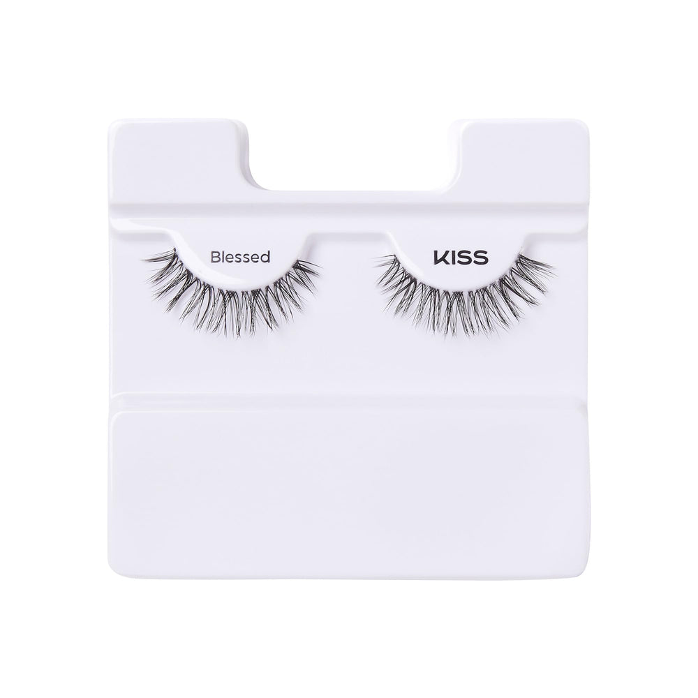 KISS Blessed 12mm lashes are reusable with proper care