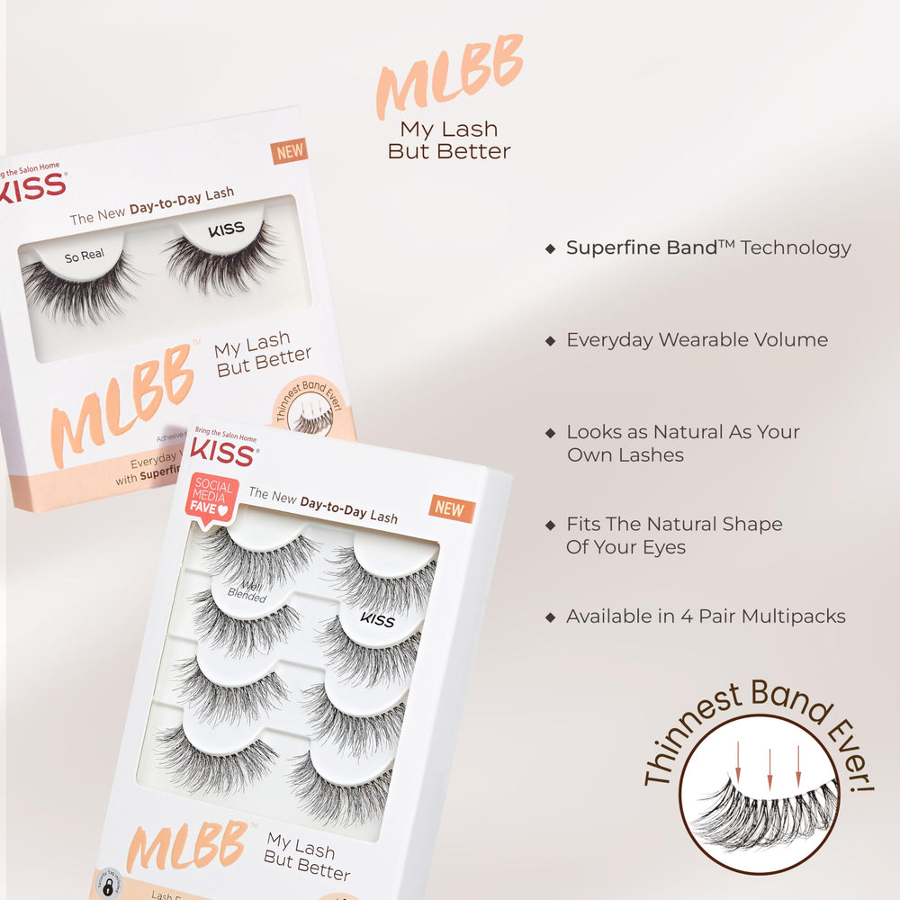 KISS Blessed 12mm lash vegan cruelty-free label appeals to shoppers