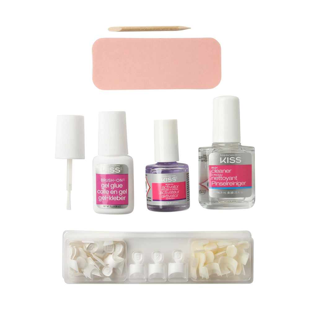 KISS gel brush and tools for easy application