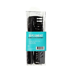 KISS Colors & Care 3-in-1 comb for detangling, sectioning, and styling