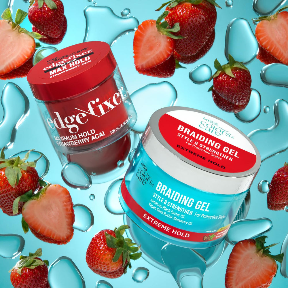 KISS Colors & Care clean ingredients nourish during styling sessions.