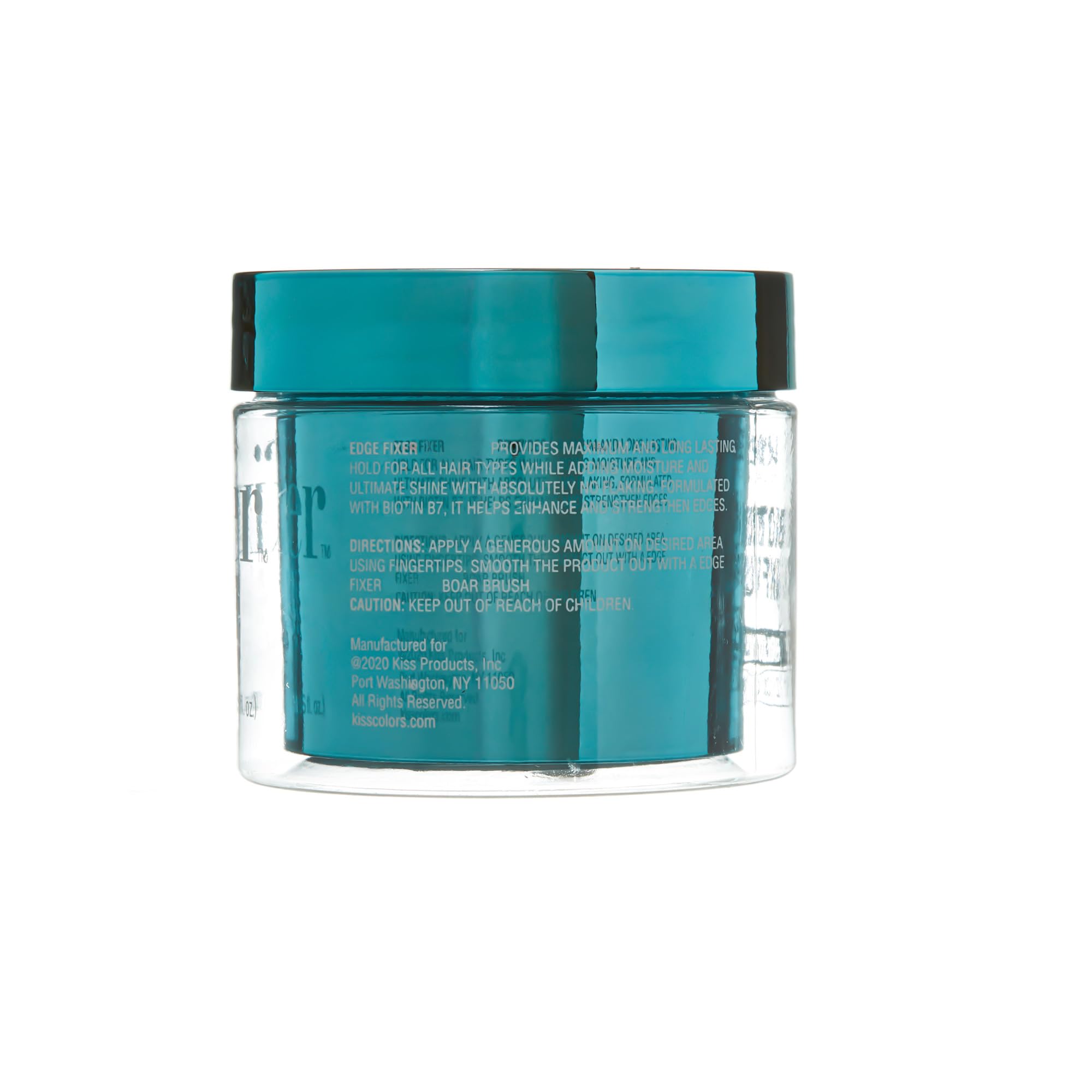 Envase portátil del Fijador de Bordes de KISS Colors & Care