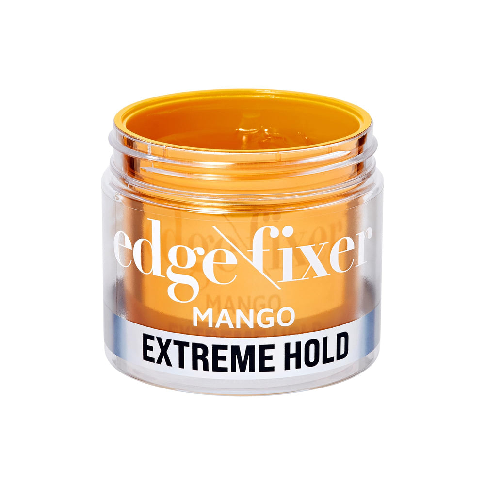 KISS COLORS & CARE Extreme Hold Edge Fixer gel, sin residuos para acabado limpio