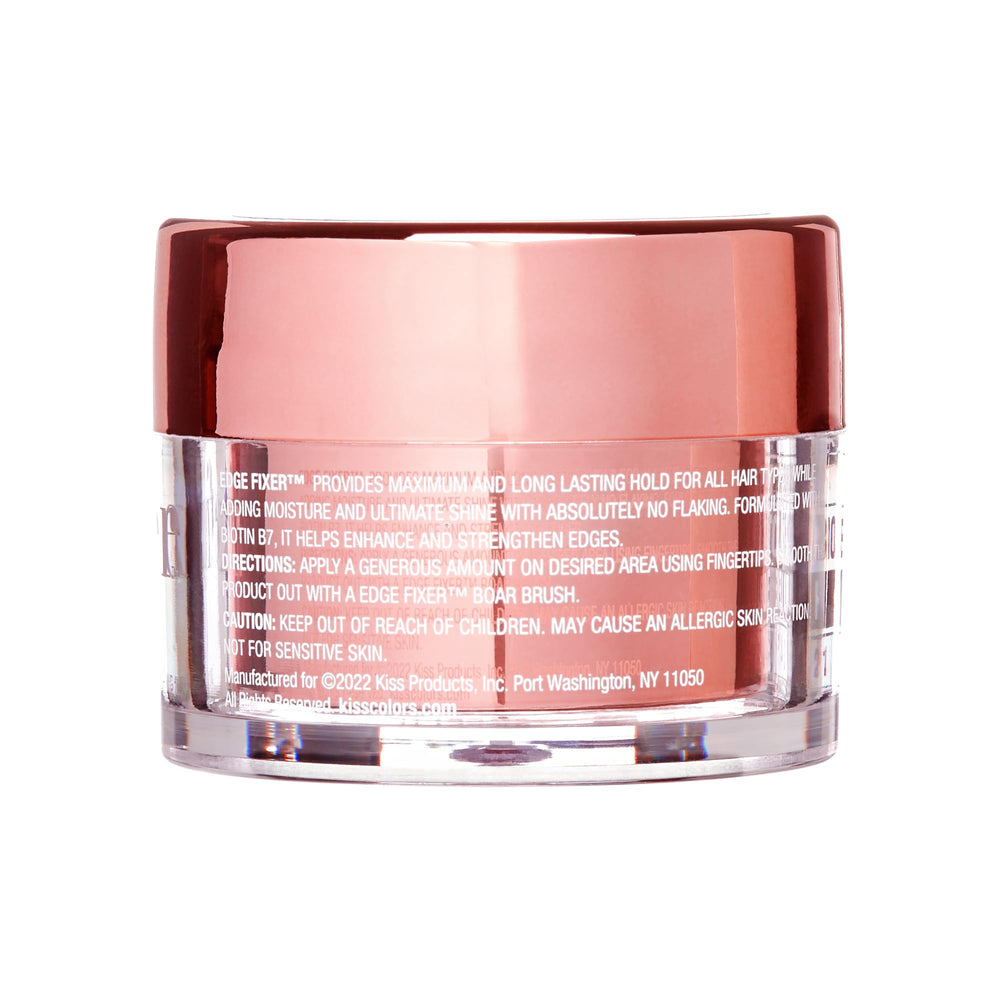 KISS Colors & Care application on arm shows quick styling routine.