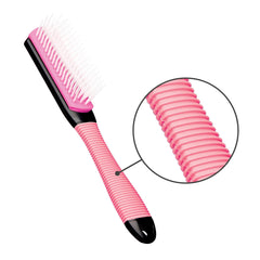 KISS Colors & Care kids detangler brush wet and dry use for versatile styling.