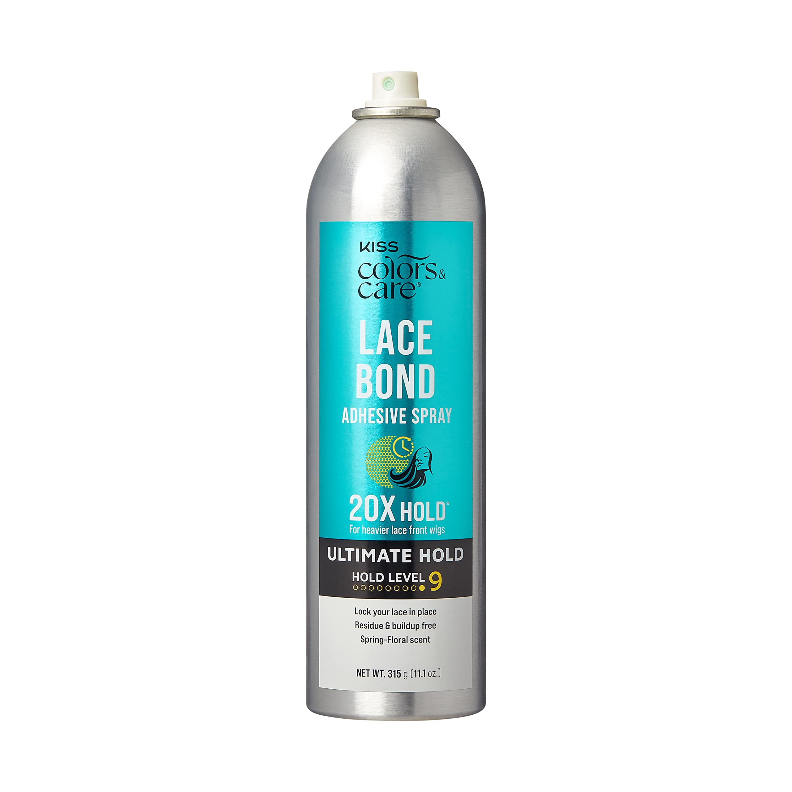 KISS Colors & Care Lace Bond Spray safe on skin and hair