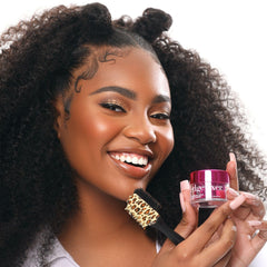 KISS Colors & Care Edge Fixer applied with fingertips for smooth, defined edges.